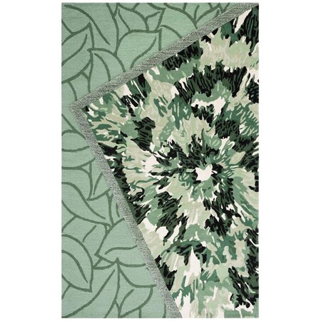 Safavieh 5 x 8 ft. Fifth Avenue Rectangle Area Rug Green & Ivory FTV127Y-5